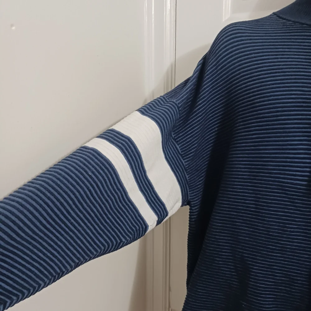 Aerie Offline 1/4 Zip Pullover Sweater Size XL Black Cotton Blend Pullover Men - Picture 4 of 11